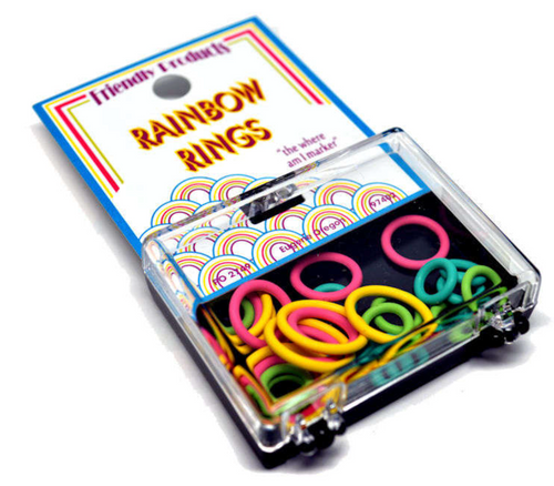 Bryson Distributing, Notions // Rainbow Ring Markers at The Loopy Ewe