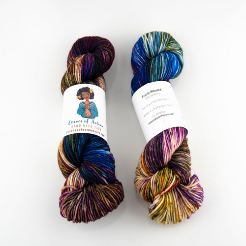 Essence of Autumn, Prairie Worsted // Nypmpheus at The Loopy Ewe