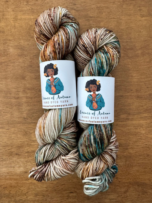 Essence of Autumn, Prairie Worsted // On Wings of Butterflies