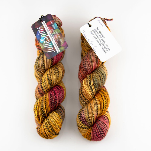 JulieSpins, MN400 Marl // Acorn at The Loopy Ewe