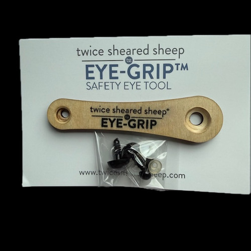Twice Sheared Sheep, Eye Grip Amigurumi Safety Eye Tool at The Loopy Ewe