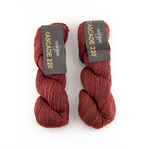 Cascade, 220 // 1107 Burnt Ochre Heather at The Loopy Ewe