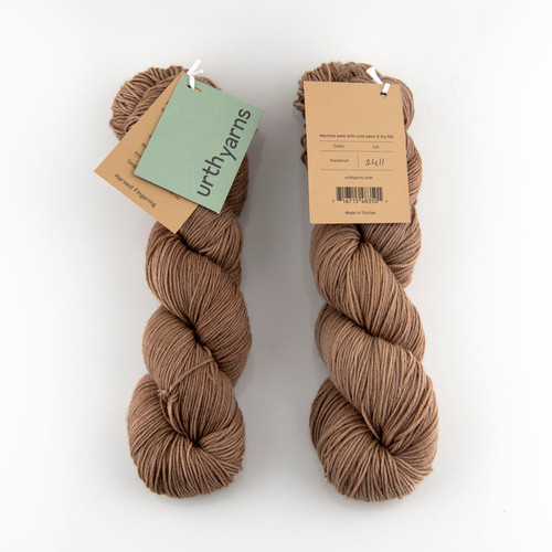 Urth Yarns, Harvest Fingering // Hazelnut B at The Loopy Ewe