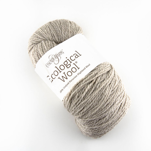 Cascade, Ecological Wool // Silver (8018) at The Loopy Ewe