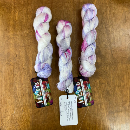 JulieSpins, Cashmere Silk Lace // Phylox at The Loopy Ewe