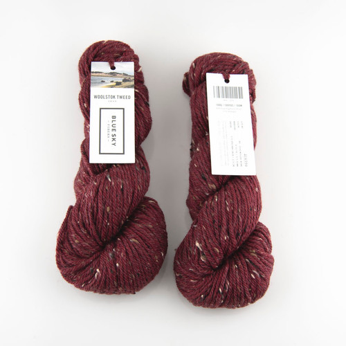 Blue Sky Fibers, Woolstok Tweed // Mulled Wine (3316)