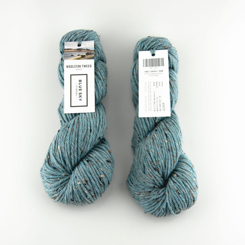 Blue Sky Fibers, Woolstok Tweed // Lake View (3318)