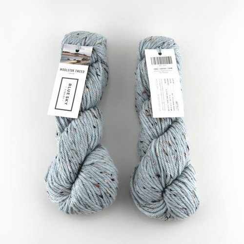 Blue Sky Fibers, Woolstok Tweed // Snow Drift (3319)