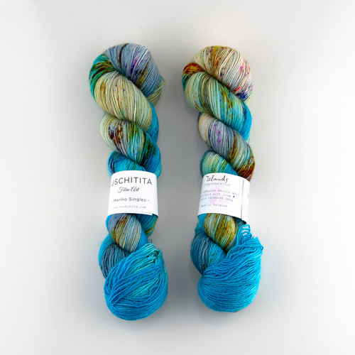 Uschitita Fibre Art, Merino Singles // Islands at The Loopy Ewe