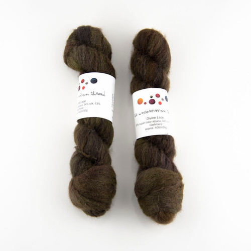 The Uncommon Thread, Divine Lace // Hemlock at The Loopy Ewe