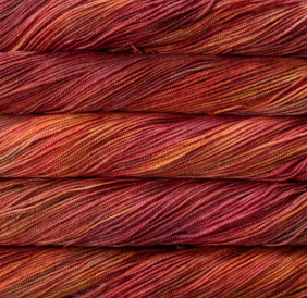 Malabrigo, Brisa // Zinnias (658) at The Loopy Ewe