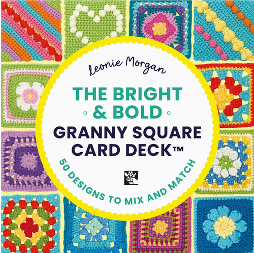 The Bright and Bold Granny Square Card Deck at The Loopy Ewe