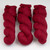 Cascade, Heritage Sock - Solids // 5607 Red at  The Loopy Ewe
