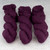 Cascade, Heritage Sock - Solids // 5632 Dark Plum at  The Loopy Ewe