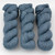 Cascade, Heritage Sock - Solids // 5686 China Blue at  The Loopy Ewe