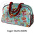 Atenti Overnight Bag in Sugar Skulls (B2SK)