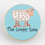 Loopy Enamel Pin at  The Loopy Ewe Loopy Enamel Pin at  The Loopy Ewe