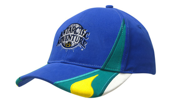 Brushed Heavy Cotton with Crown & Peak Inserts/Embroidery || 2862