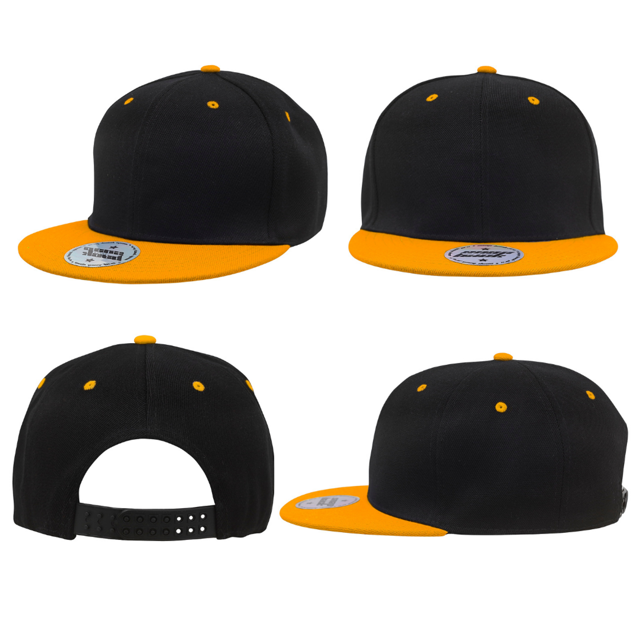 Premium American Twill with Snap 59 Styling - Two Tone