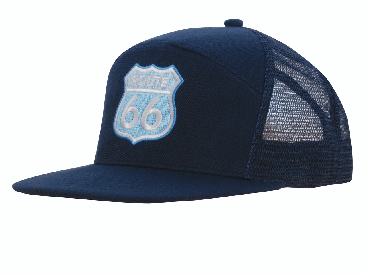 Premium American Twill A Frame Cap with Mesh Back || 4154