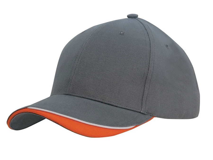 Charcoal/White/Orange