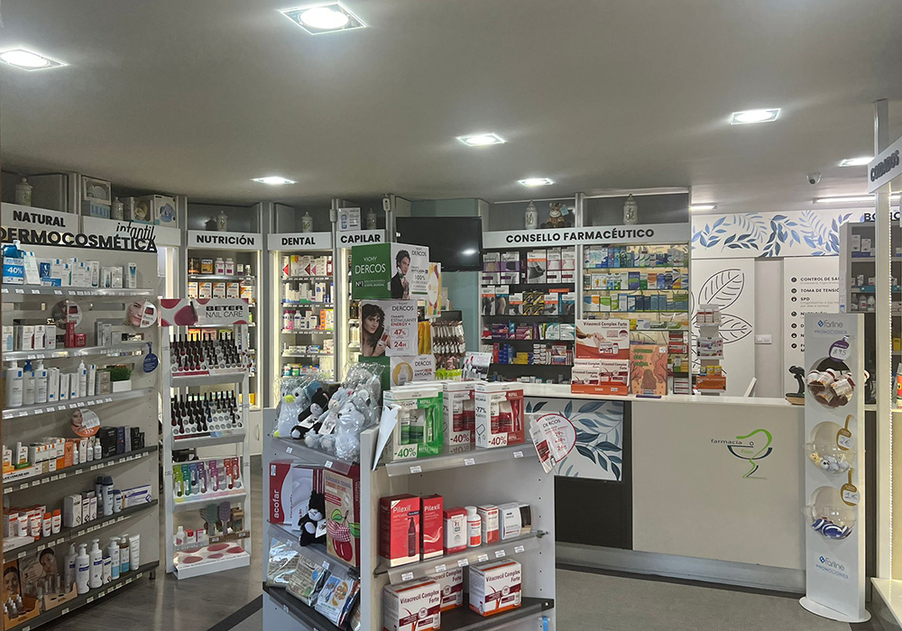 Imagen interior Farmacia O Foxo