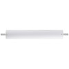 30"W Polished Chrome Vanity Light with Frosted Acrylic Shade & Integrated LED