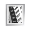 Geometric Artwork with Fornari Silver Frame
