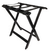 Tall Deluxe Espresso Luggage Rack