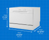 Danby 6 Place Setting Countertop Dishwasher