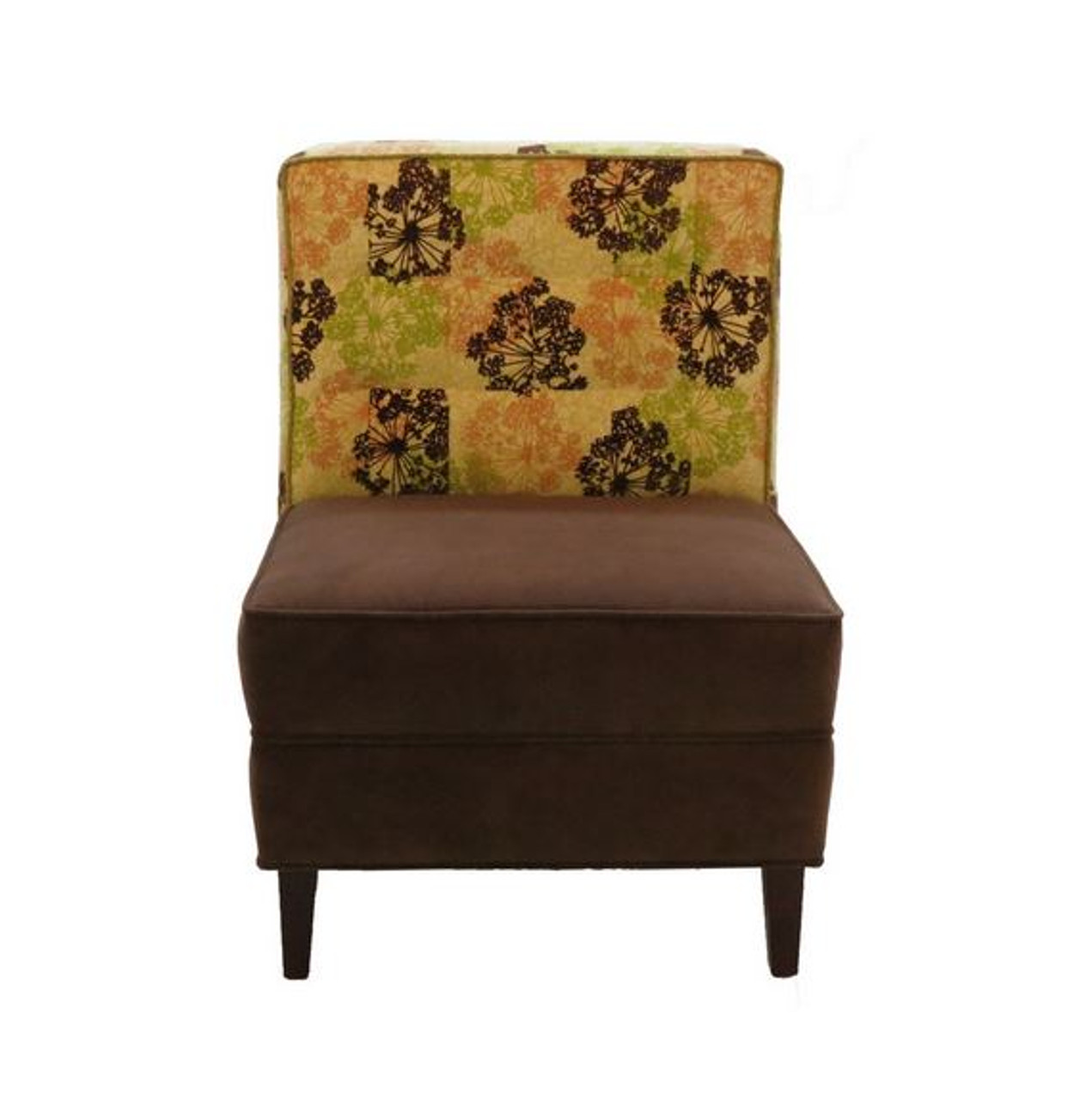 Armless Upholstered Chair