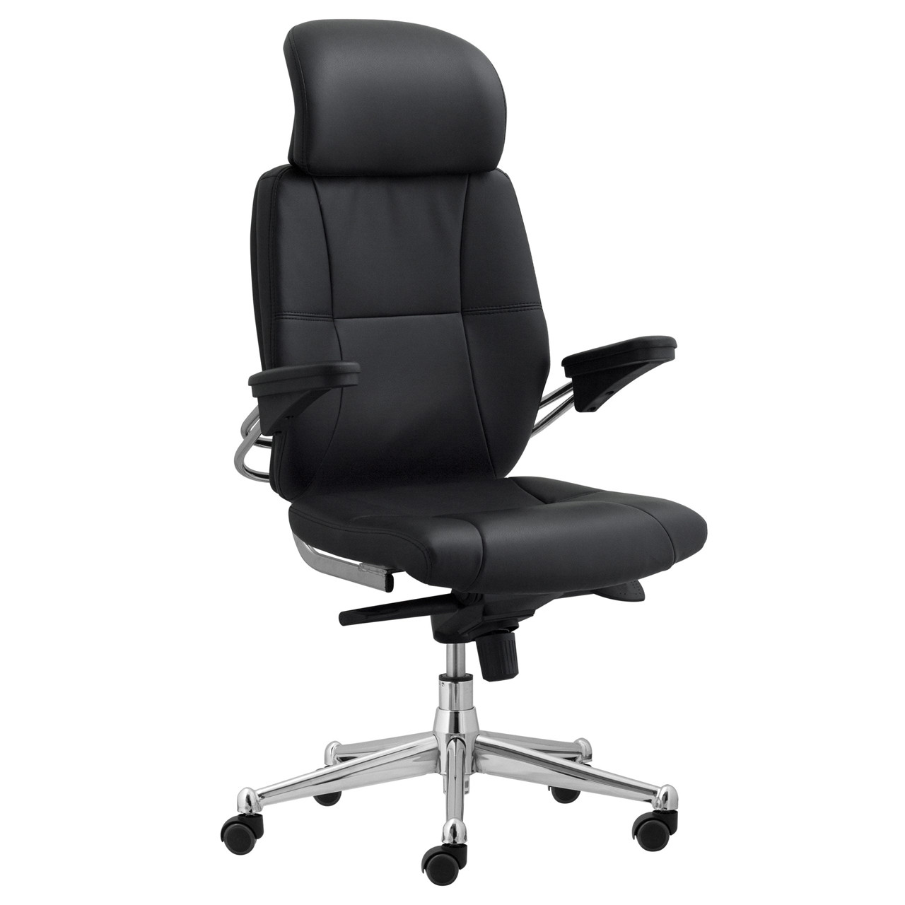 Trent Task Chair with Headrest - Black