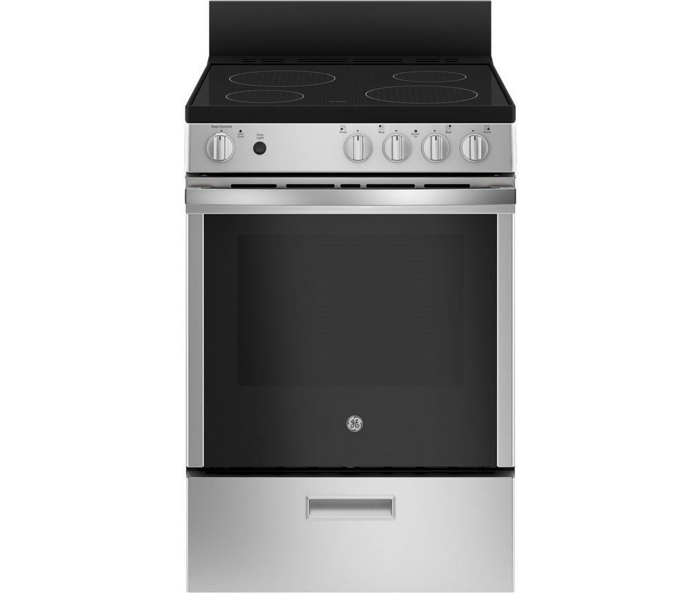 GE® ENERGY STAR® 24" Free-Standing/Slide-in Range