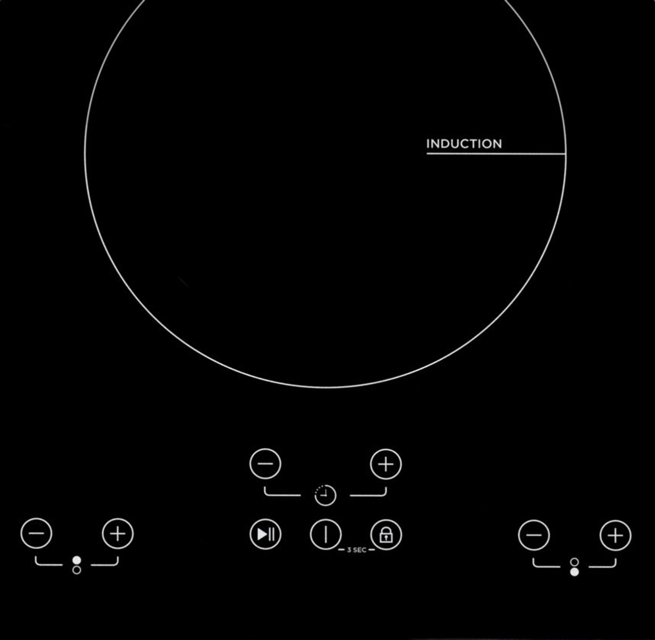 Danby Hospitality 12 Inch Induction 2 Burner Cooktop