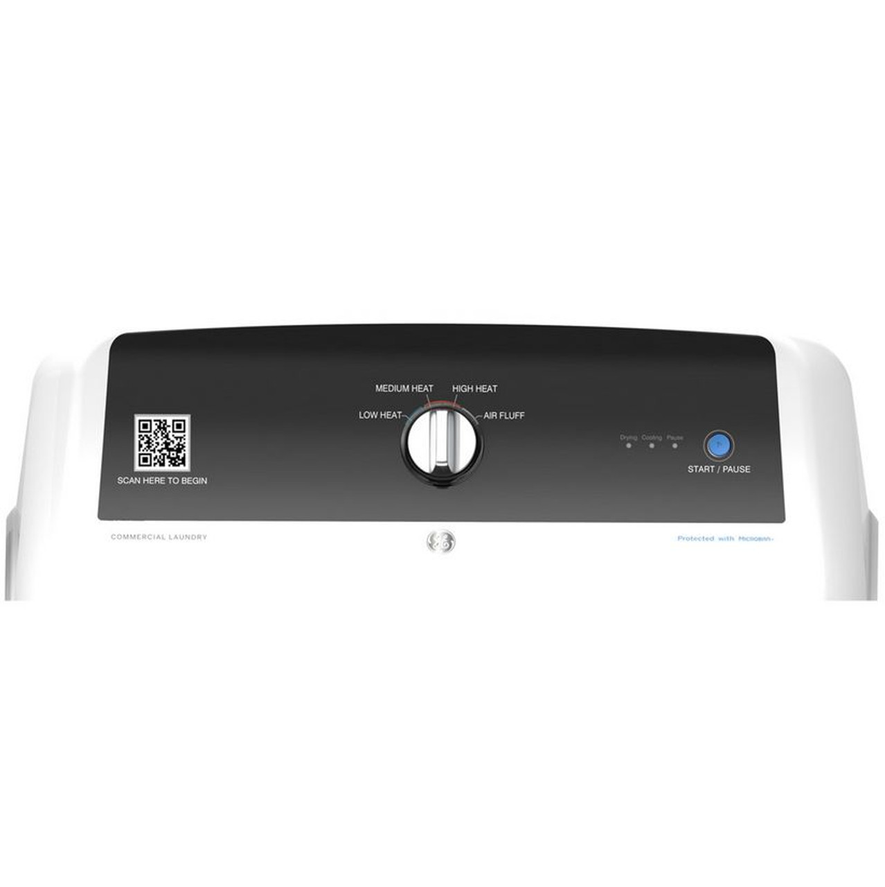 GE® 7.4 cu. ft. Capacity Commercial Gas Dryer, Built-In App Payment System