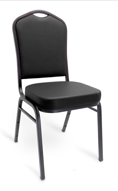 Metal Stacking Cathedral Back Banquet Chair