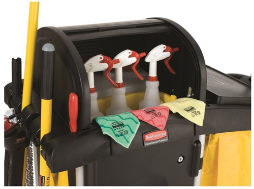 Rubbermaid Executive High Security Housekeeping Cart