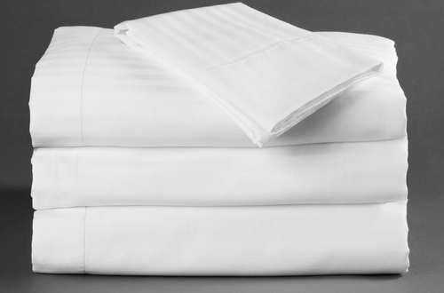 Martex Millennium 250 Stripe Fitted Sheet