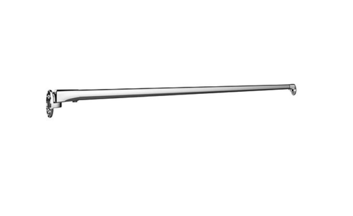 Fixed Straight Oval Shower Rod