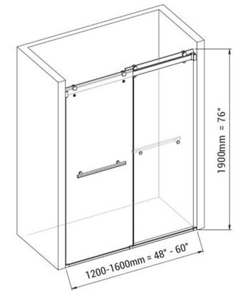 Bypass Shower Door