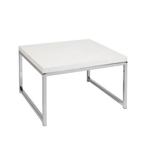 Accent/Corner Table with Chrome Legs