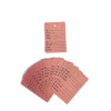 Two-Part Coupon Tags - 1.25" W x 1.875" H