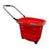 Extra Large Rolling Shopping Basket - 6 Per Case