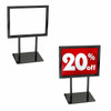 Countertop Deluxe Black 5.5" X 7" Sign Holder