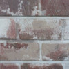 3D Textured Slatwall Panel 2' x 8' - Red Old Brick