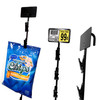 Clip Strip® Brand Metal Merchandise Hangers,  29" L with 12 Clips & Label Holder