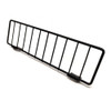 3" H Gondola Shelf Wire Divider Chrome or Black - 25 Pack