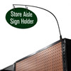 Magnetic Gondola Shelf  Store Aisle Sign Holder, 1 or 2 Sided