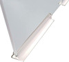 6" L Adhesive Plexiglass Sneeze Guard Holder™