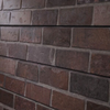 3D Textured Slatwall Panel 2' x 8' - Brownstone Brick